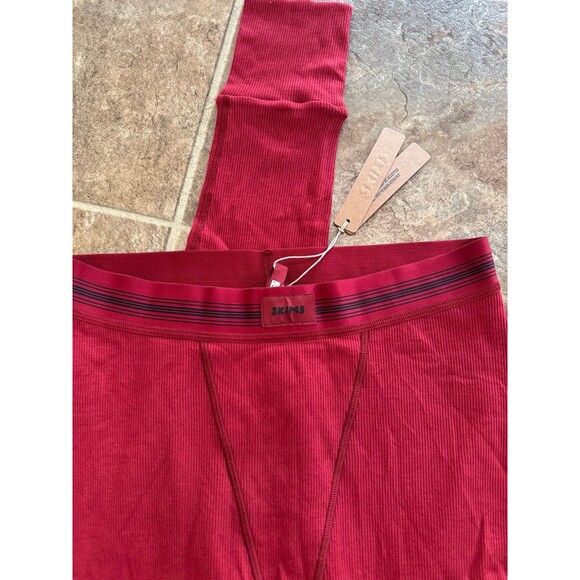Skims Cotton Rib Leggings Brick Size Small - Picture 5 of 11